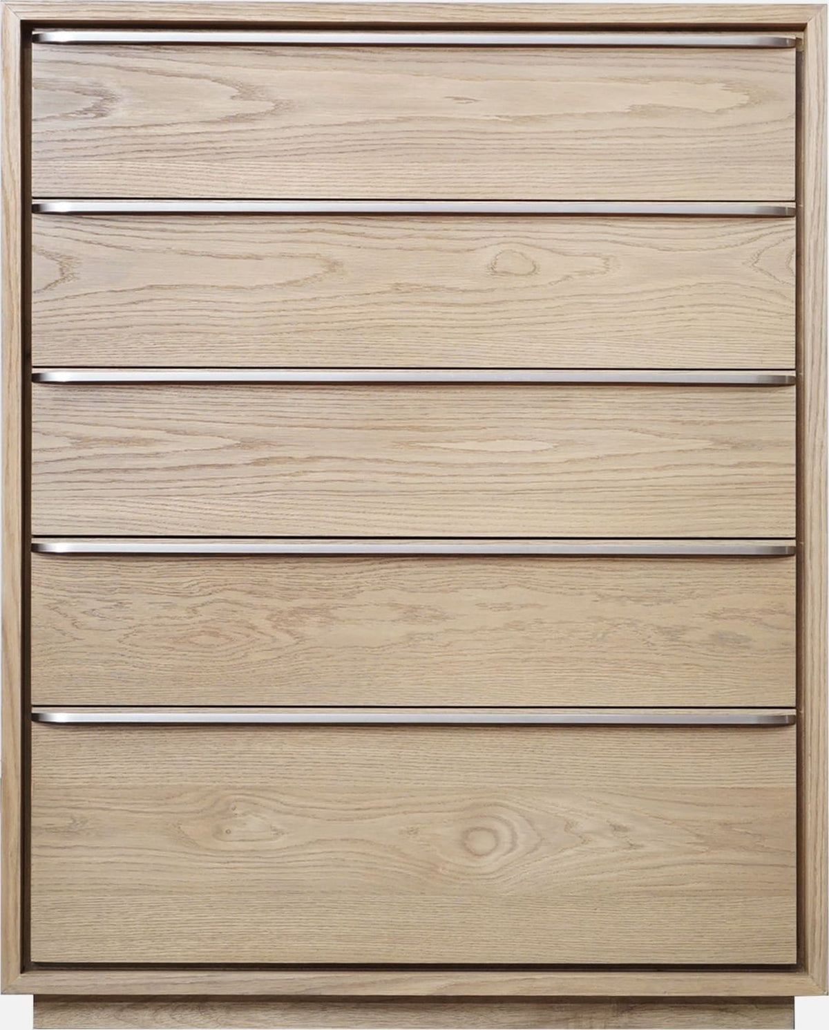 One - Coastal Modern Five Drawer Chest - Bisque