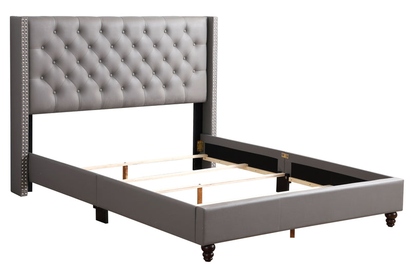Nailhead Bed Transitional Vibrant - Urban Living Furniture (Los Angeles, CA)