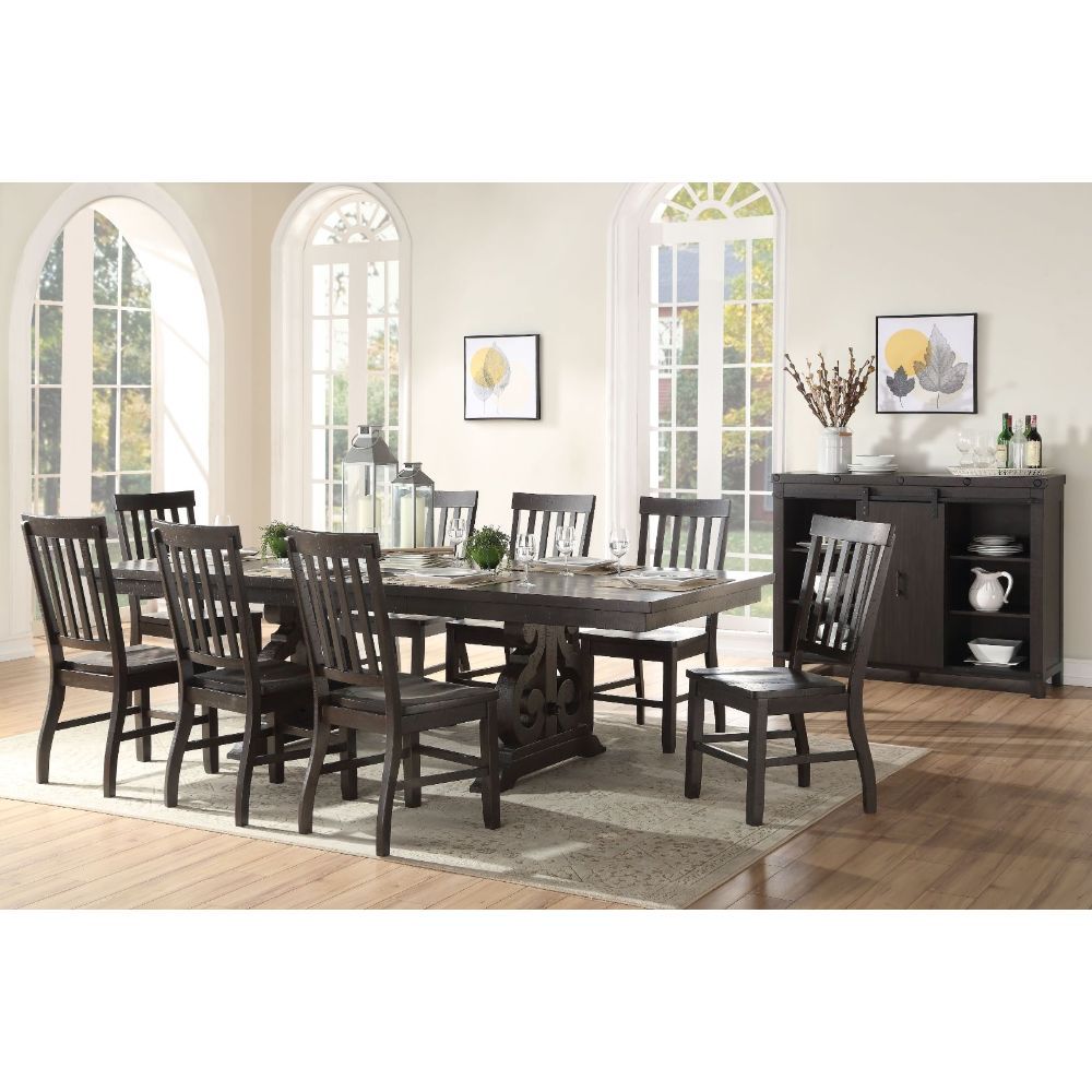 Maisha - Dining Table - Rustic Walnut - Urban Living Furniture (Los Angeles, CA)