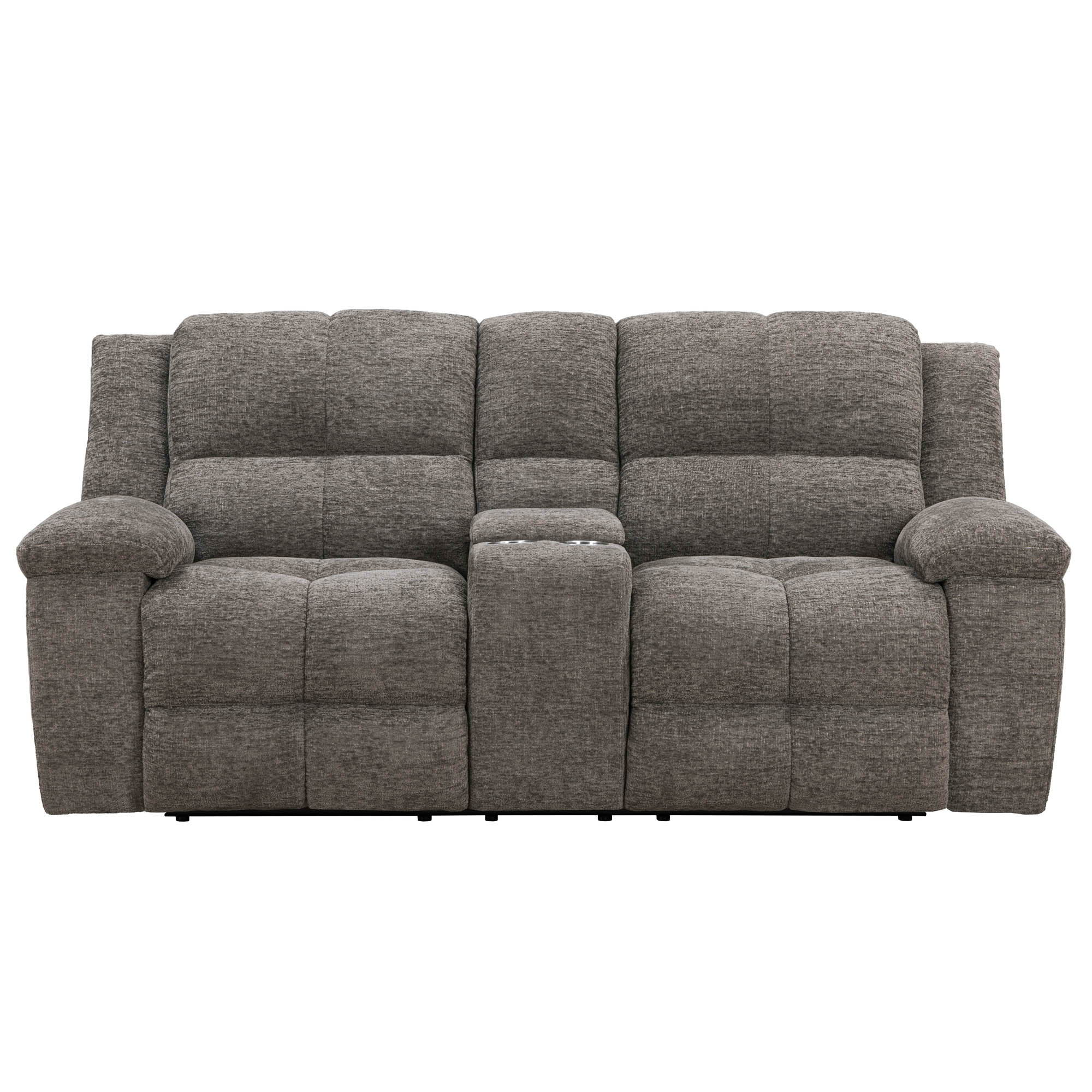 Buster - Manual Reclining Console Loveseat