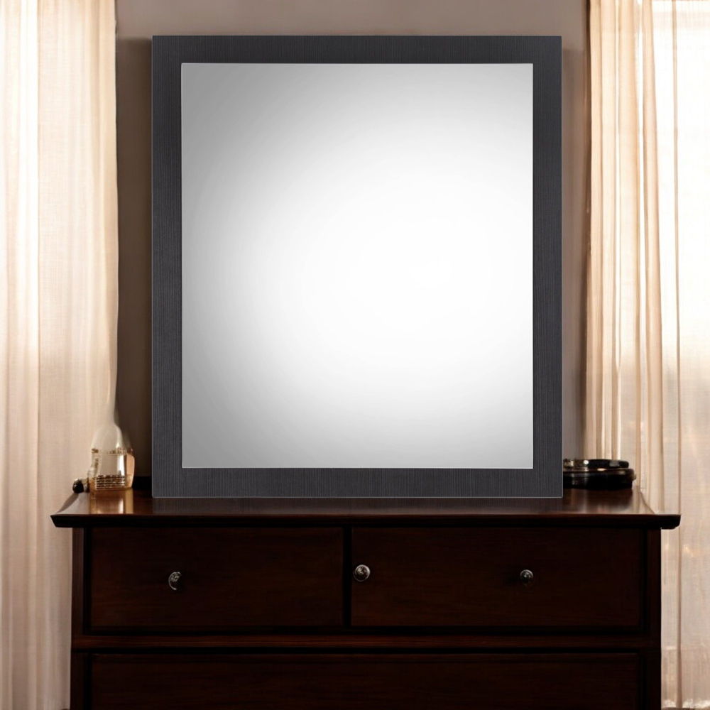 Eos - Mirror - Walnut & Black Finish - Urban Living Furniture (Los Angeles, CA)