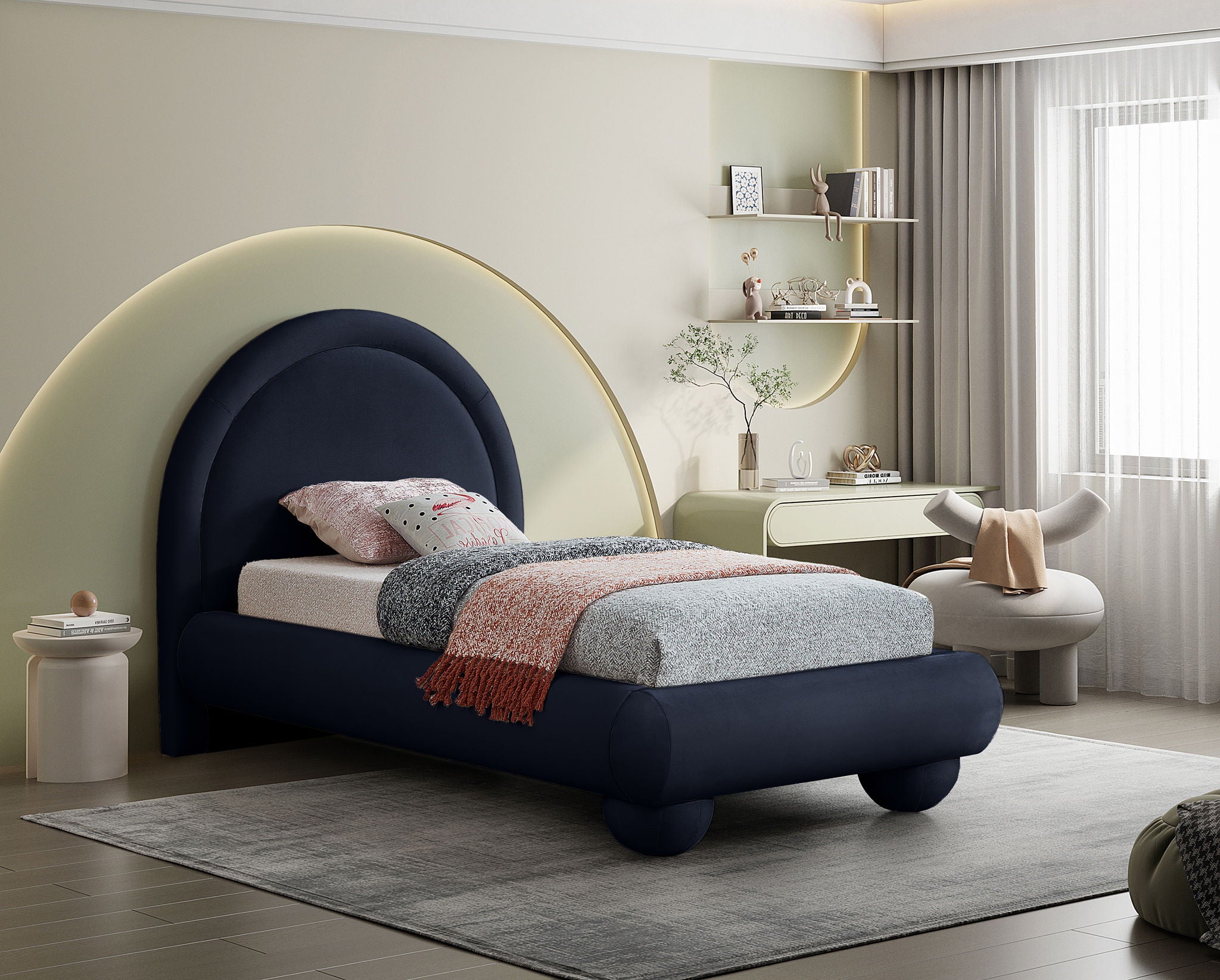 Madrid - Upholstered Bed - Urban Living Furniture (Los Angeles, CA)