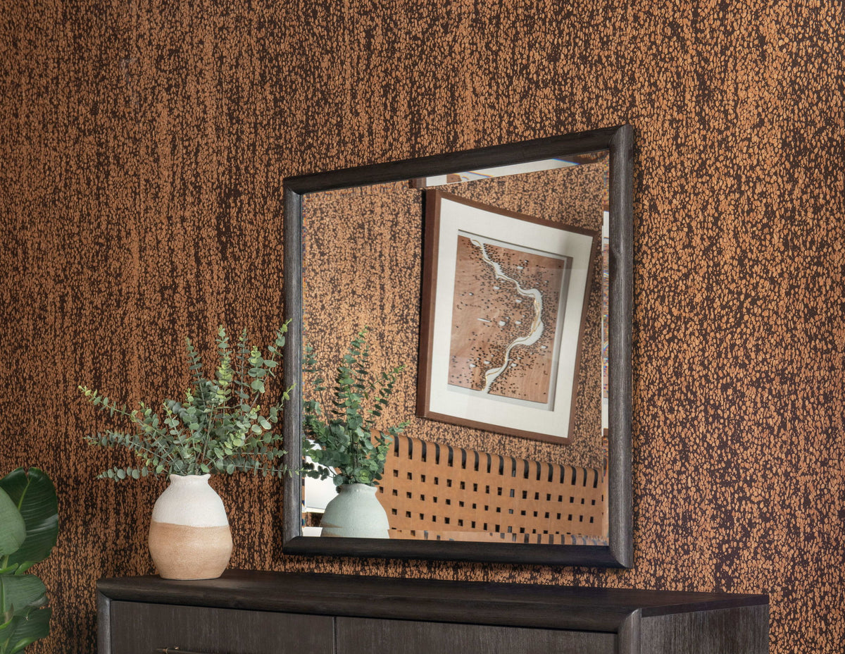 Dorsey - Solid Wood And Glass Mirror