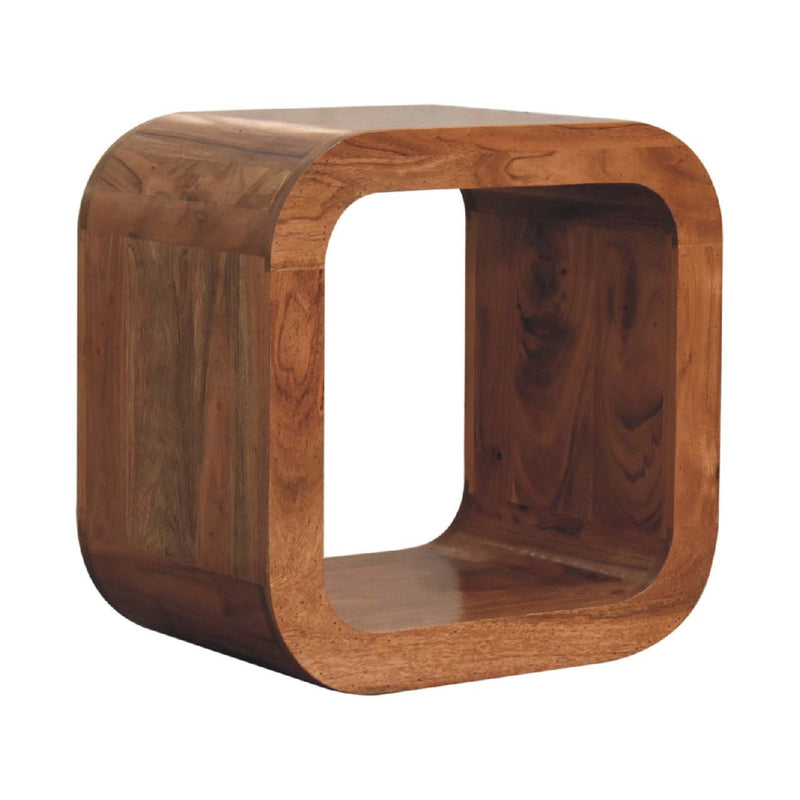 Darcy - Round Nightstand - Brown