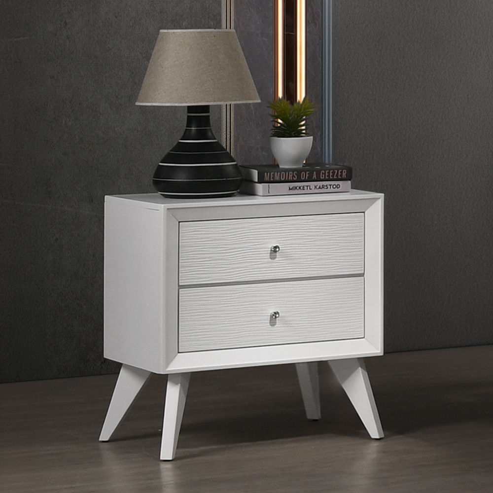 Cerys - Nightstand - White - Urban Living Furniture (Los Angeles, CA)