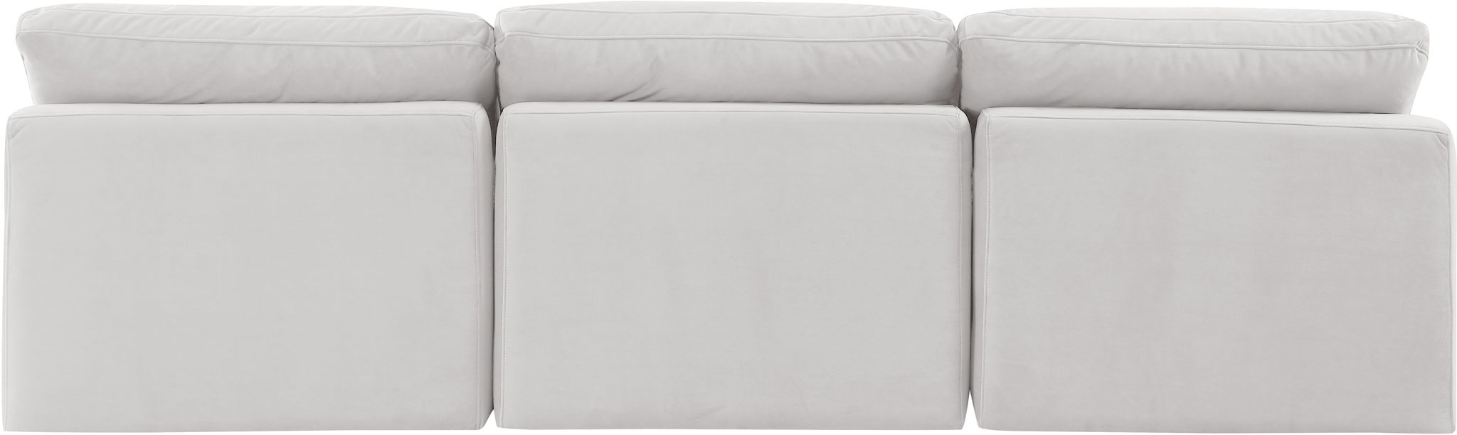 Indulge - Velvet 3 Seat Modular Armless Sofa - Urban Living Furniture (Los Angeles, CA)