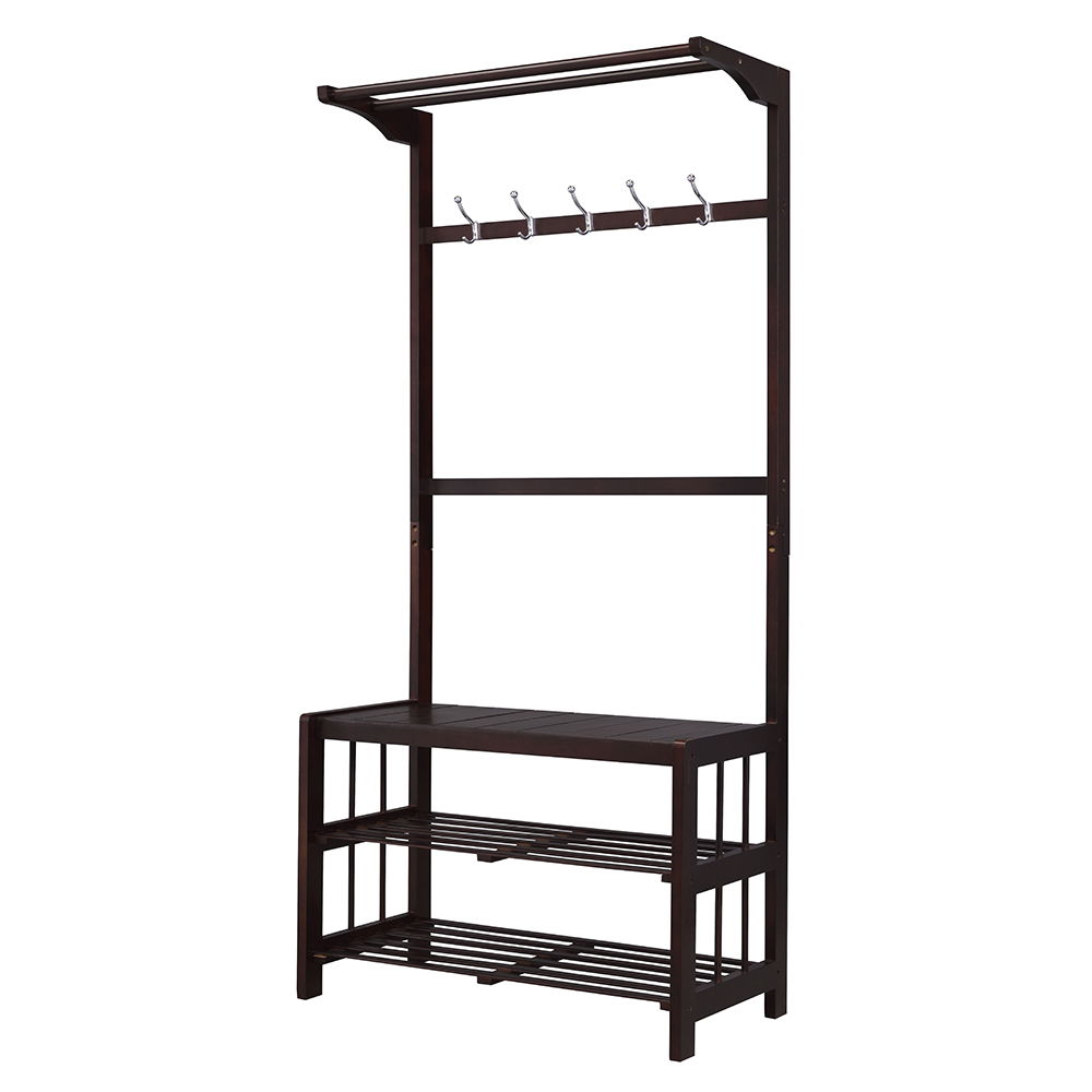 Pieria - Hall Tree - Espresso - Urban Living Furniture (Los Angeles, CA)