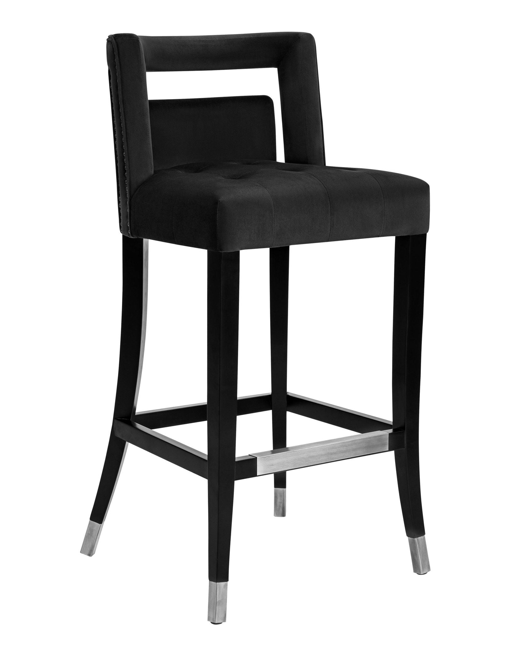 Hart - Velvet Stool - Urban Living Furniture (Los Angeles, CA)