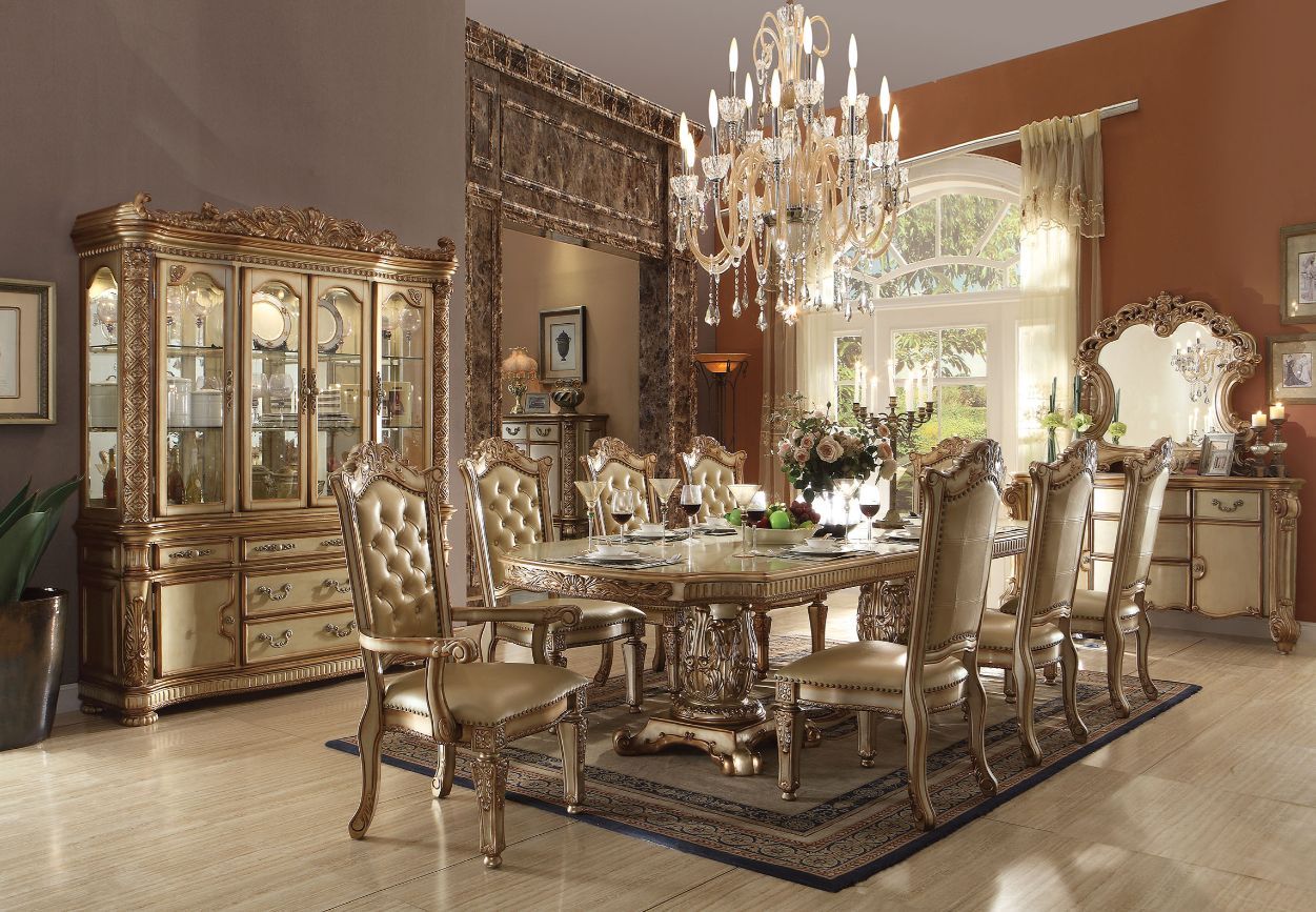 Vendome - Dining Table w/Double Pedestal - Urban Living Furniture (Los Angeles, CA)