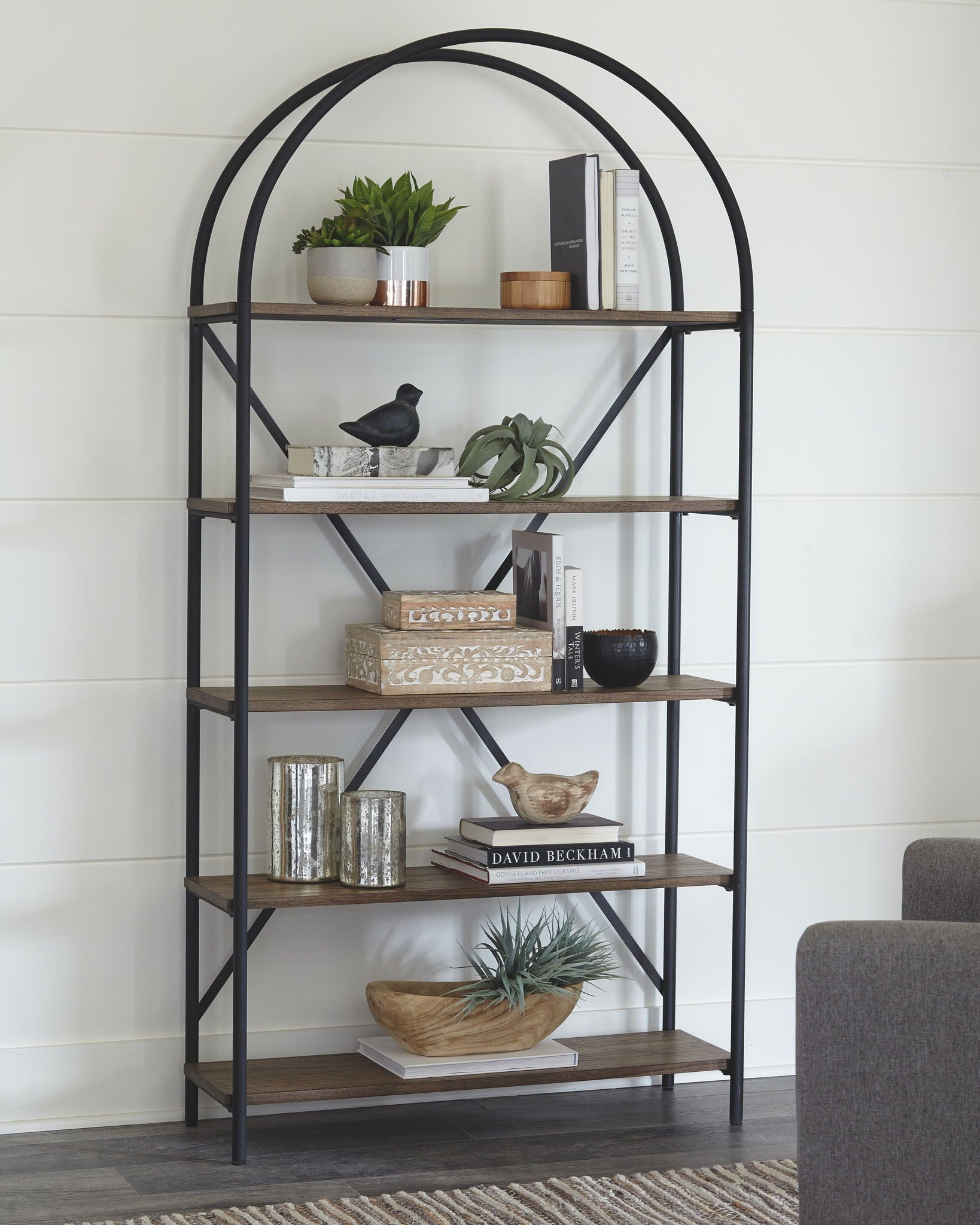 Galtbury - Brown / Black - Bookcase - Urban Living Furniture (Los Angeles, CA)