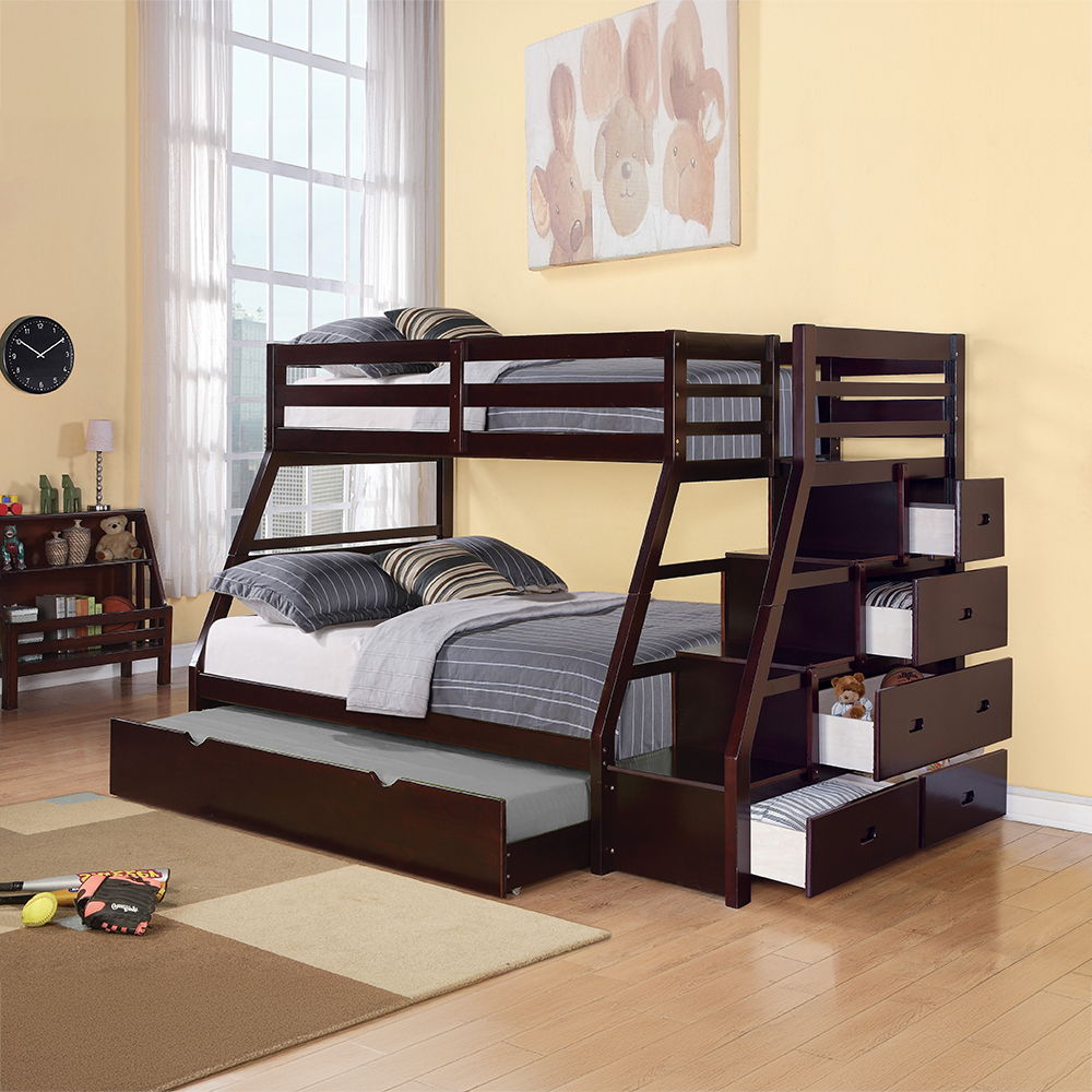 Jason - Bunk Bed - Wood - Urban Living Furniture (Los Angeles, CA)