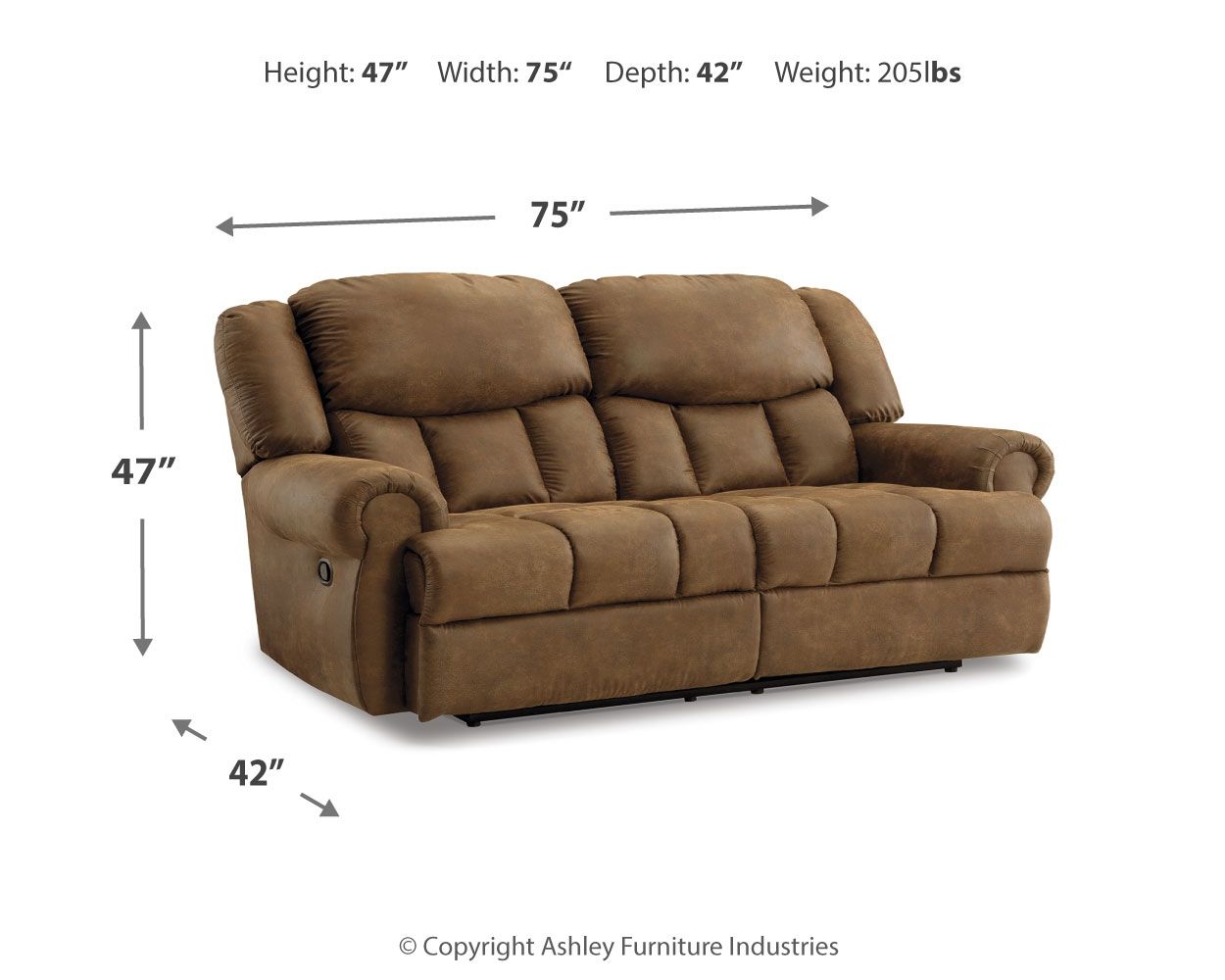 Boothbay - Reclining Loveseat - Urban Living Furniture (Los Angeles, CA)