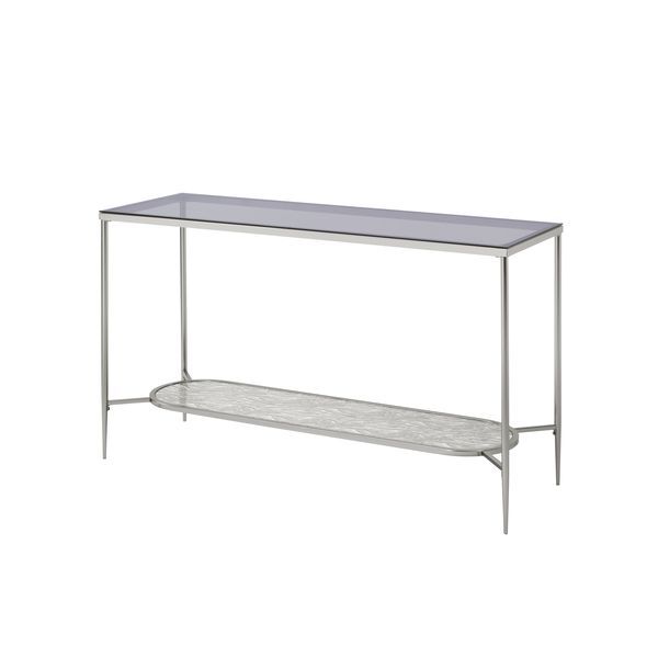 Adelrik - Accent Table - Glass & Chrome Finish - Urban Living Furniture (Los Angeles, CA)