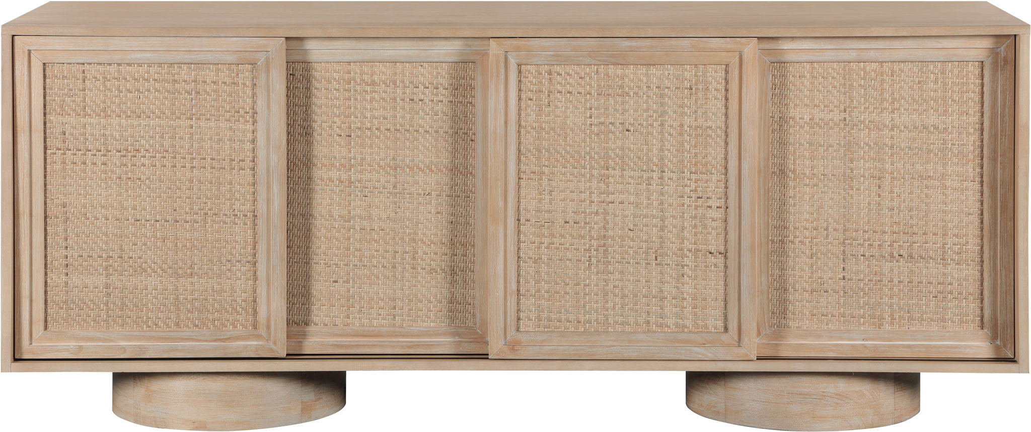 Windsor - Rubberwood Sideboard / Buffet - Natural - Urban Living Furniture (Los Angeles, CA)