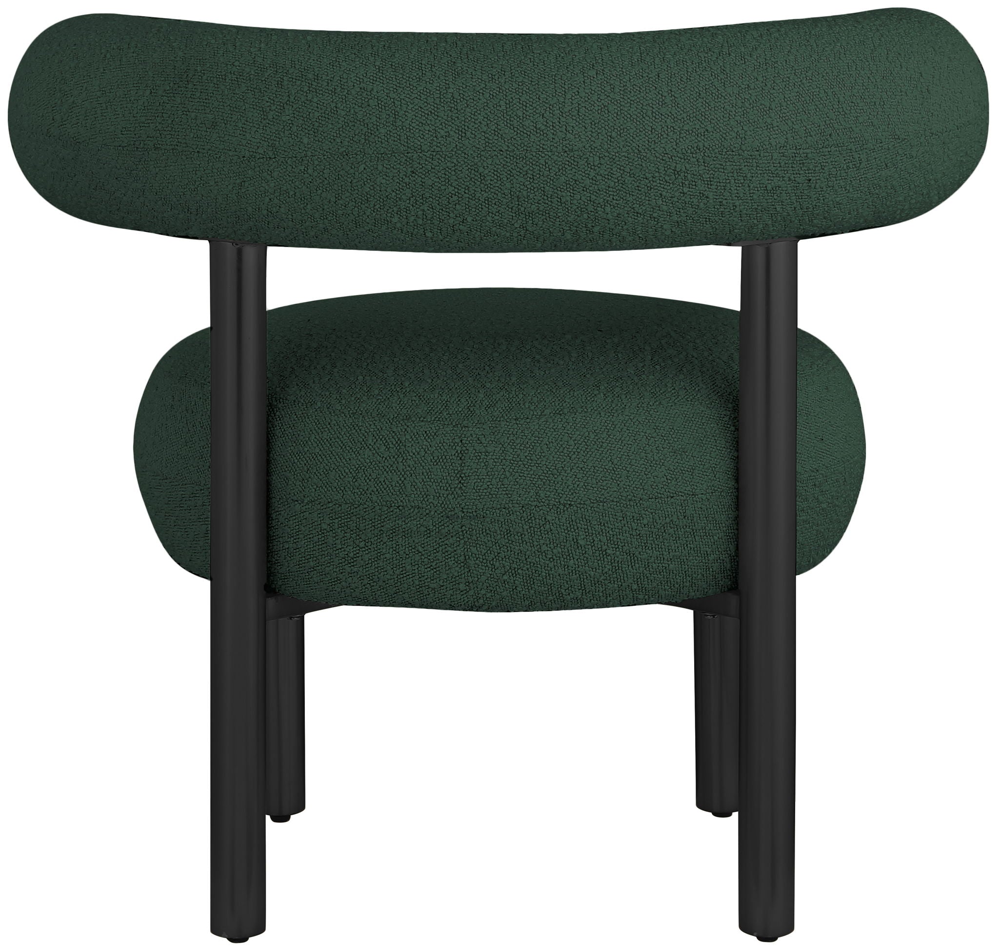 Bordeaux - Boucle Fabric Accent Chair With Black Legs - Urban Living Furniture (Los Angeles, CA)