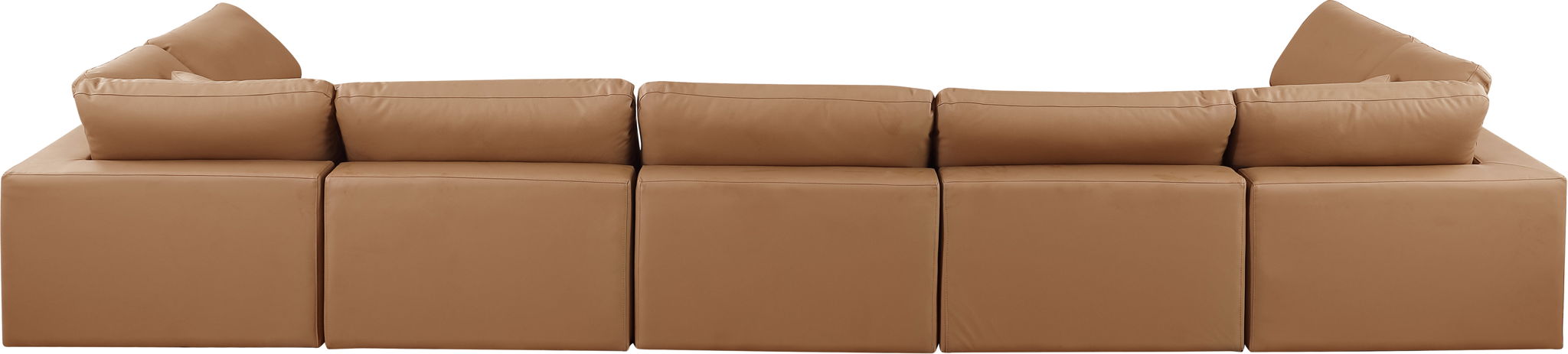 Comfy - 7 Piece Faux Leather Modular Armless Sectional - Urban Living Furniture (Los Angeles, CA)