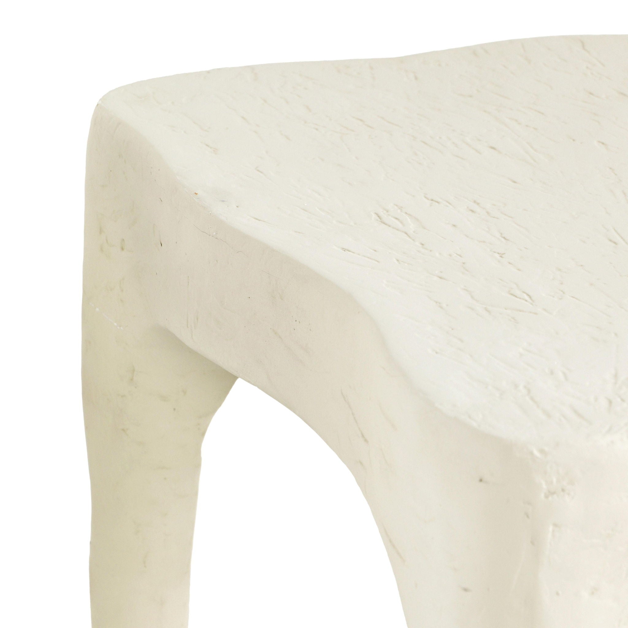 Skully - Textured Side Table - Cream - Urban Living Furniture (Los Angeles, CA)