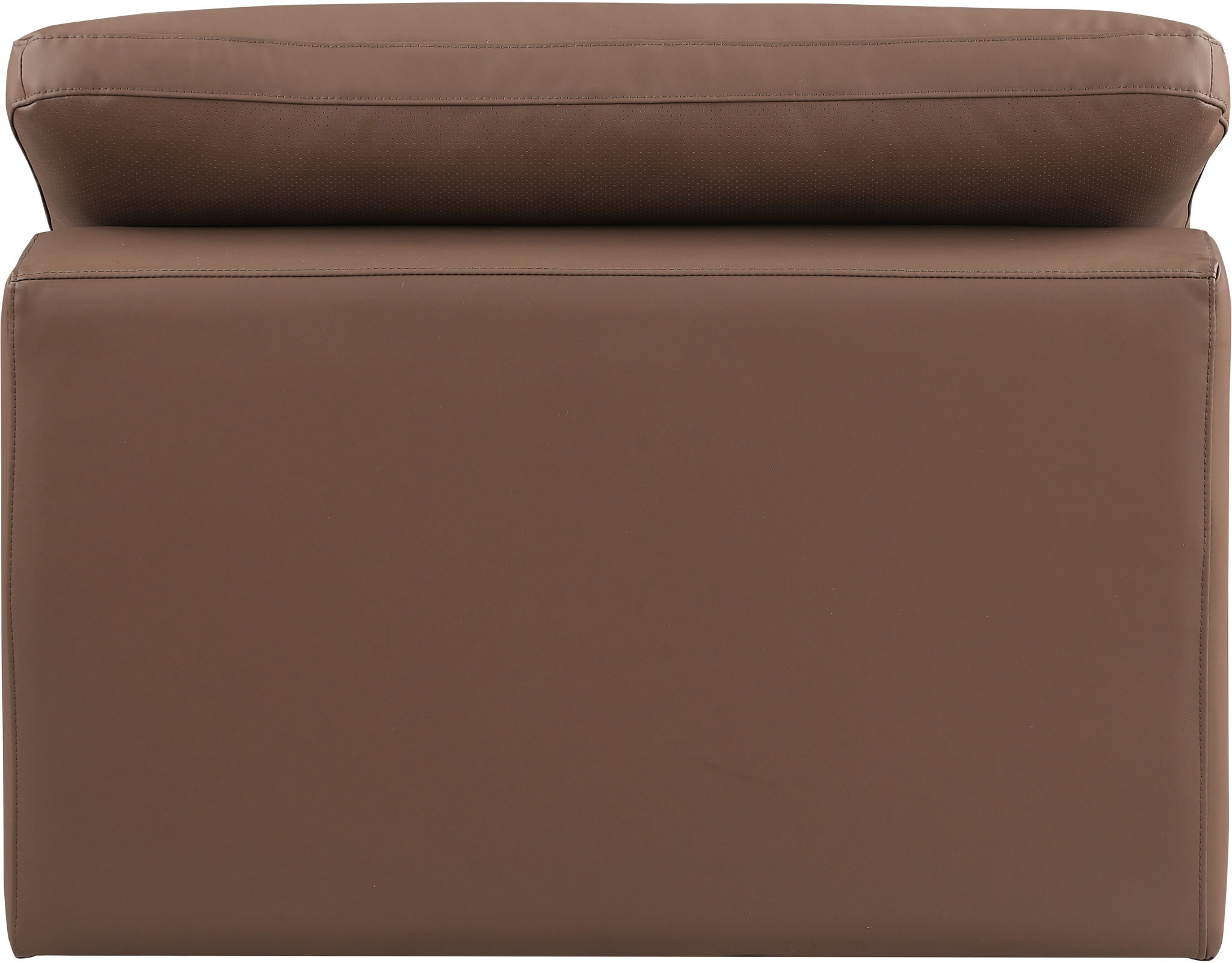 Comfy - Faux Leather Armless Chair - Urban Living Furniture (Los Angeles, CA)