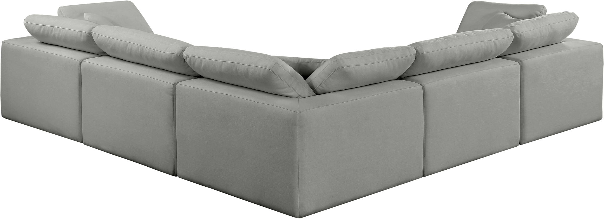Comfy - 5 Piece Linen Modular Corner Sectional - Urban Living Furniture (Los Angeles, CA)