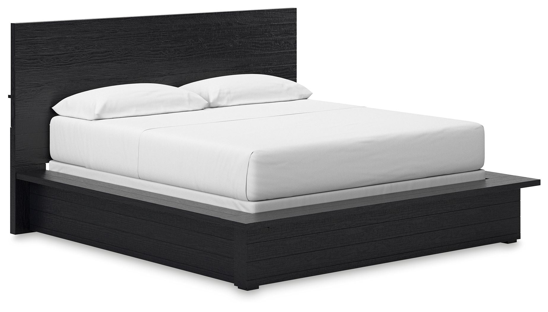 Londer - Black - California King Panel Bed - Urban Living Furniture (Los Angeles, CA)