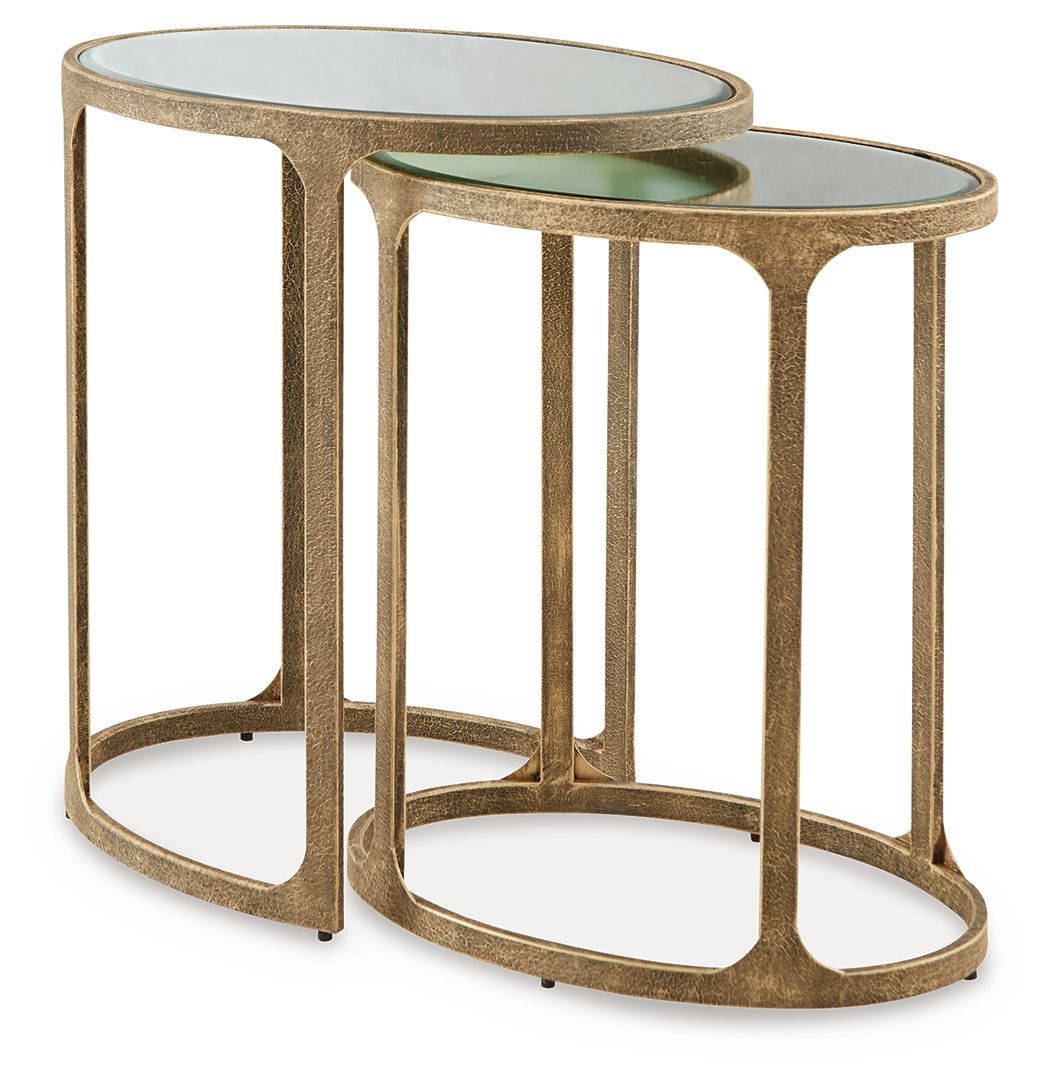 Irmaleigh - Antique Black - Accent Table Set (Set of 2) - Urban Living Furniture (Los Angeles, CA)