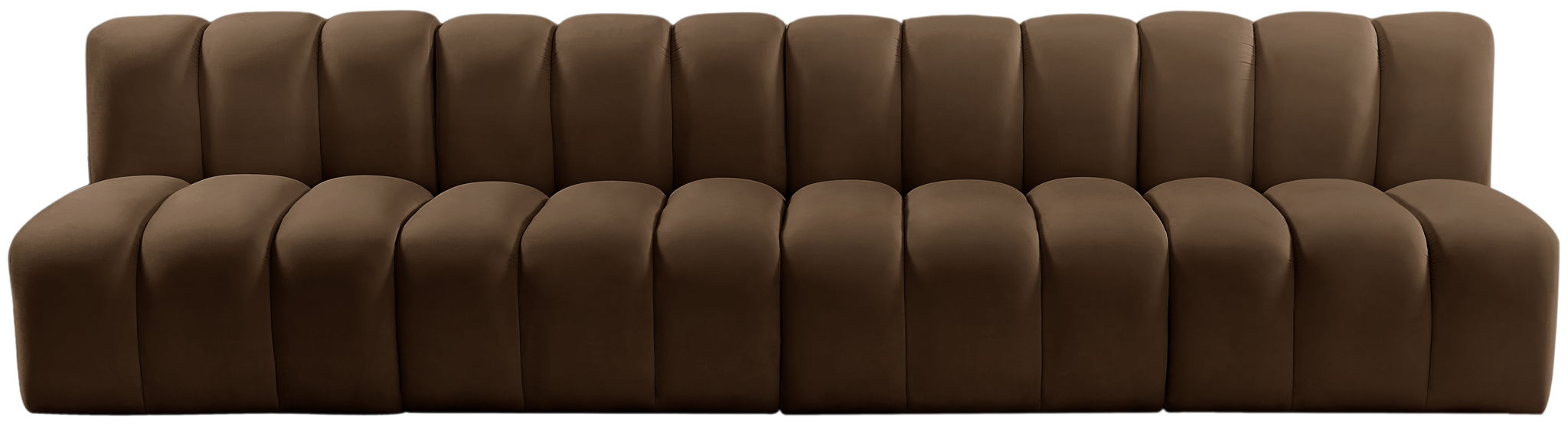 Arc - Velvet 4 Seats Modular Sofa - Urban Living Furniture (Los Angeles, CA)