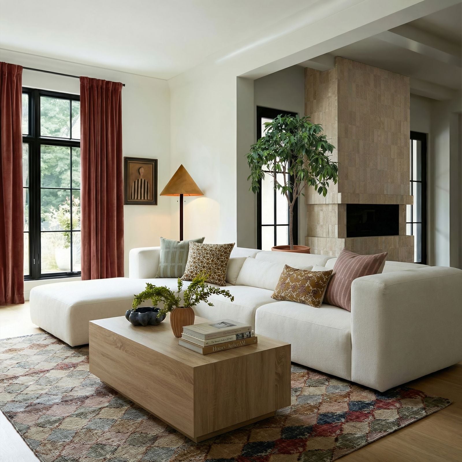 Tarra - Chenille Modular Corner Chair - Urban Living Furniture (Los Angeles, CA)
