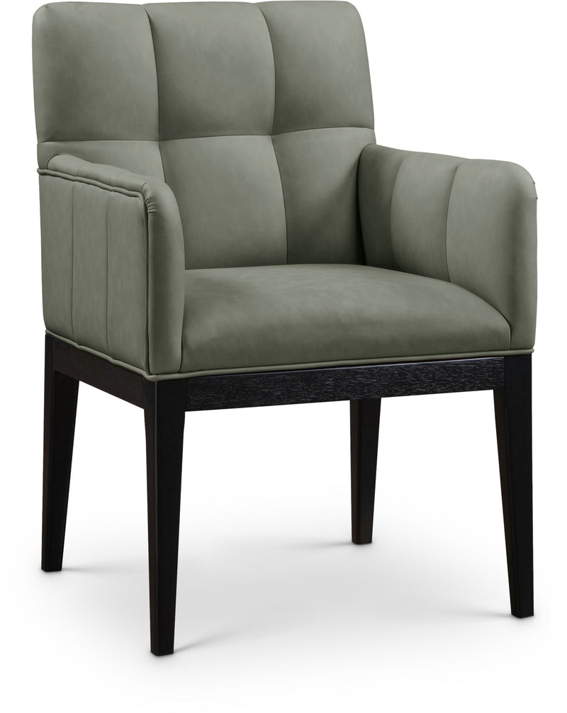 Adrian - Dining Arm Chair Set - Black Legs