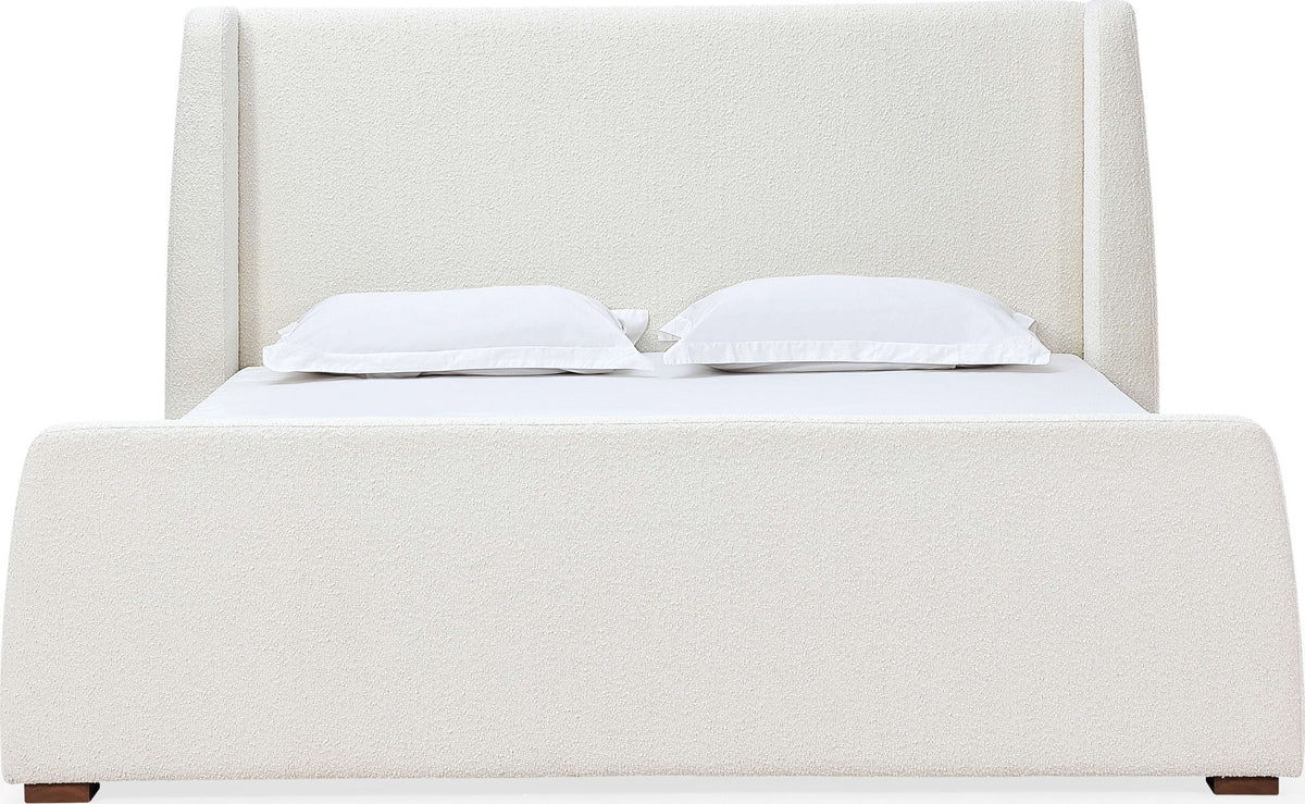 Formosa Presley - Upholstered Wingback Platform Bed