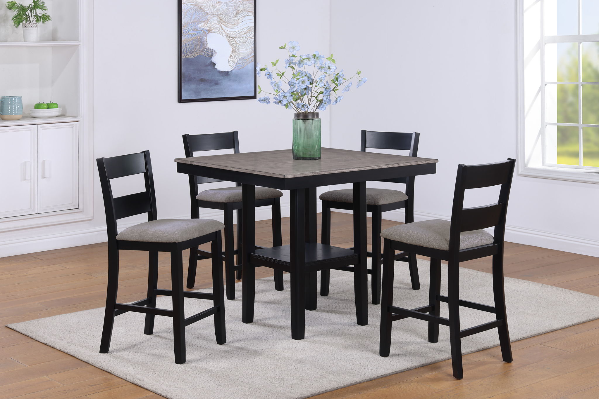 Lester - Counter Height Table Set - Urban Living Furniture (Los Angeles, CA)
