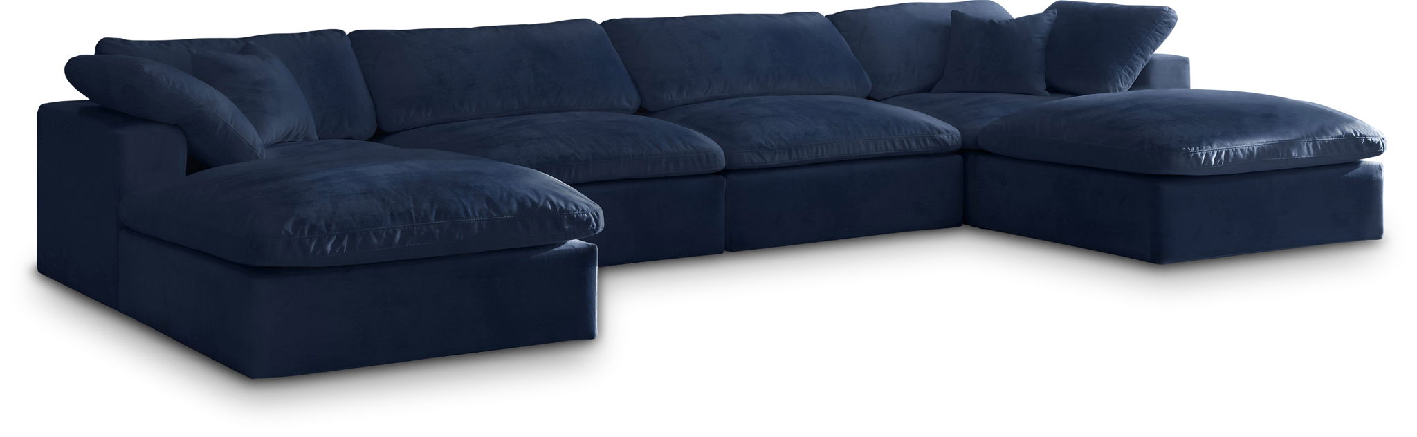 Cozy - 6 Piece Modular Double Chaise Sectional - Urban Living Furniture (Los Angeles, CA)