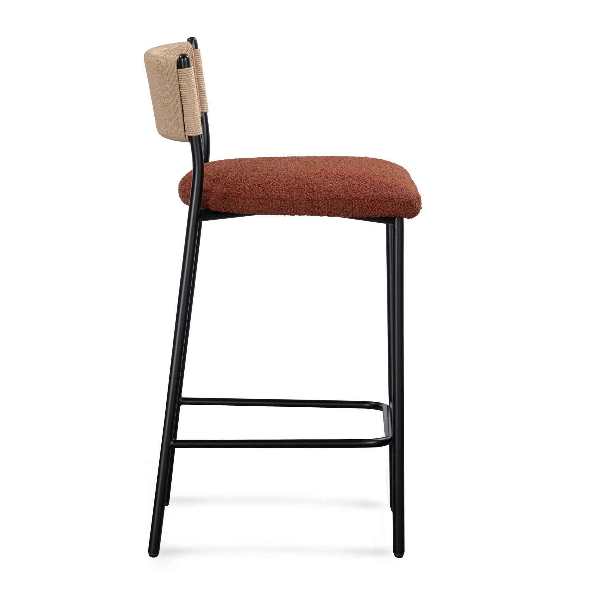 Celine - Boucle Stool - Urban Living Furniture (Los Angeles, CA)
