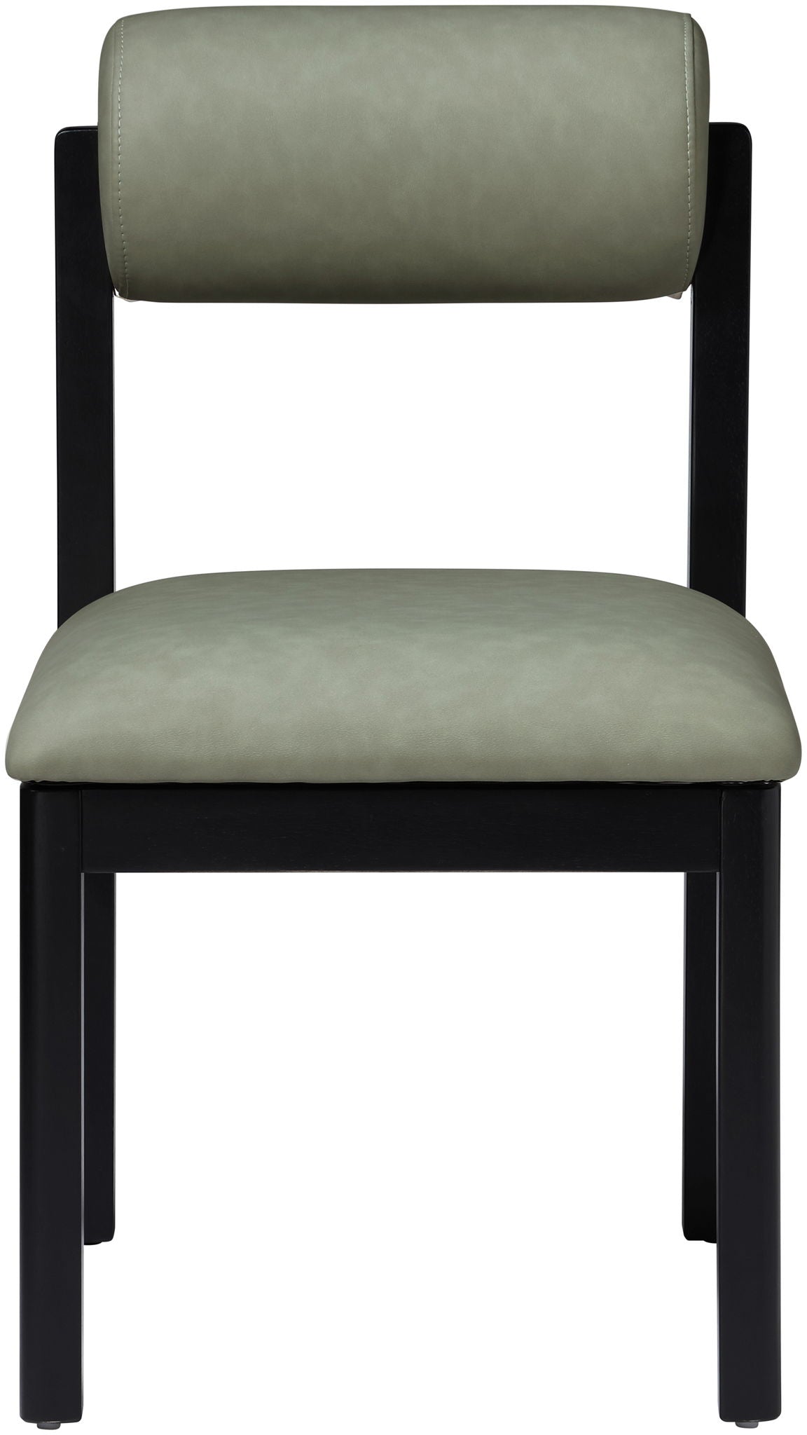 Roundhill - Faux Leather Dining Chair (Set of 2) - Black Frame - Urban Living Furniture (Los Angeles, CA)