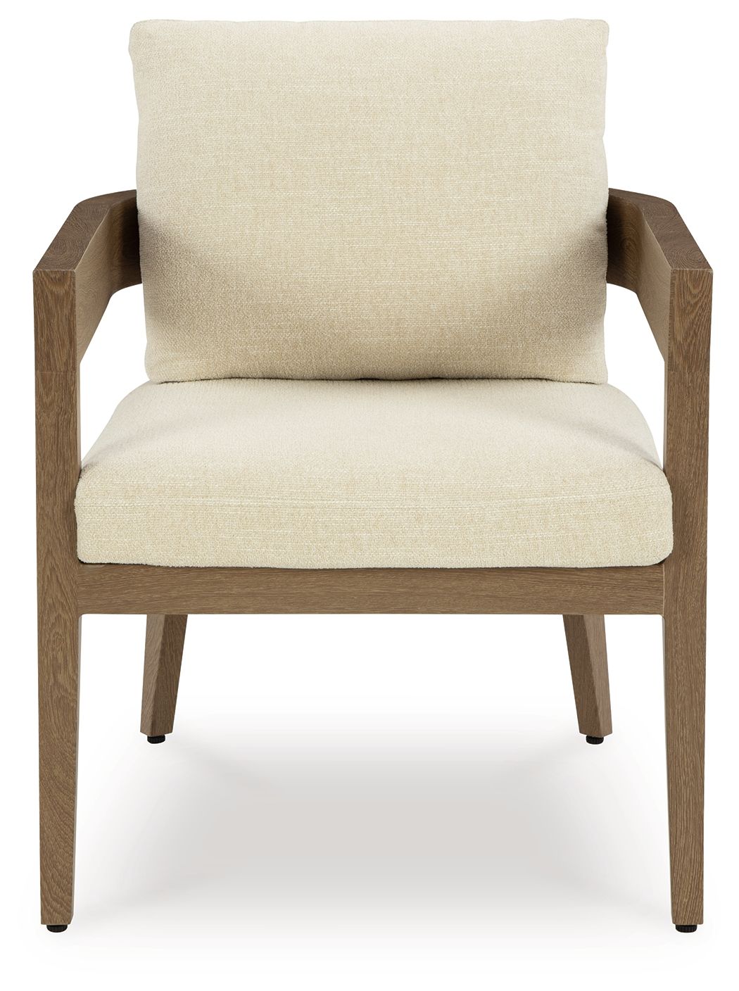 Serene Bay - Dark Brown / White - Arm Chair With Cushion (Set of 2) - Urban Living Furniture (Los Angeles, CA)