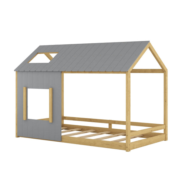House Bed With Roof And Window