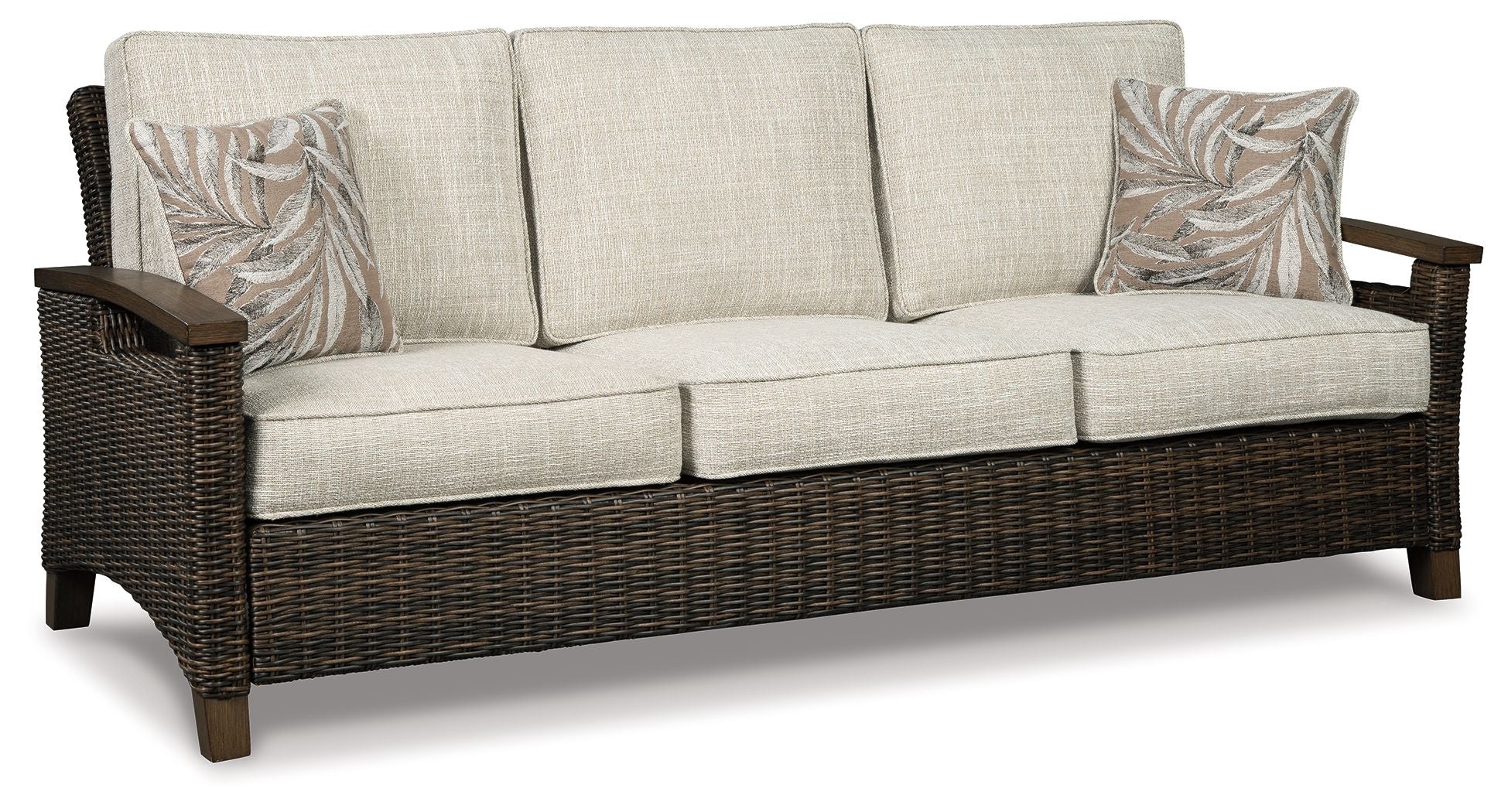 Paradise Trail - Sofa with Cushion - Medium Brown - Urban Living Furniture (Los Angeles, CA)