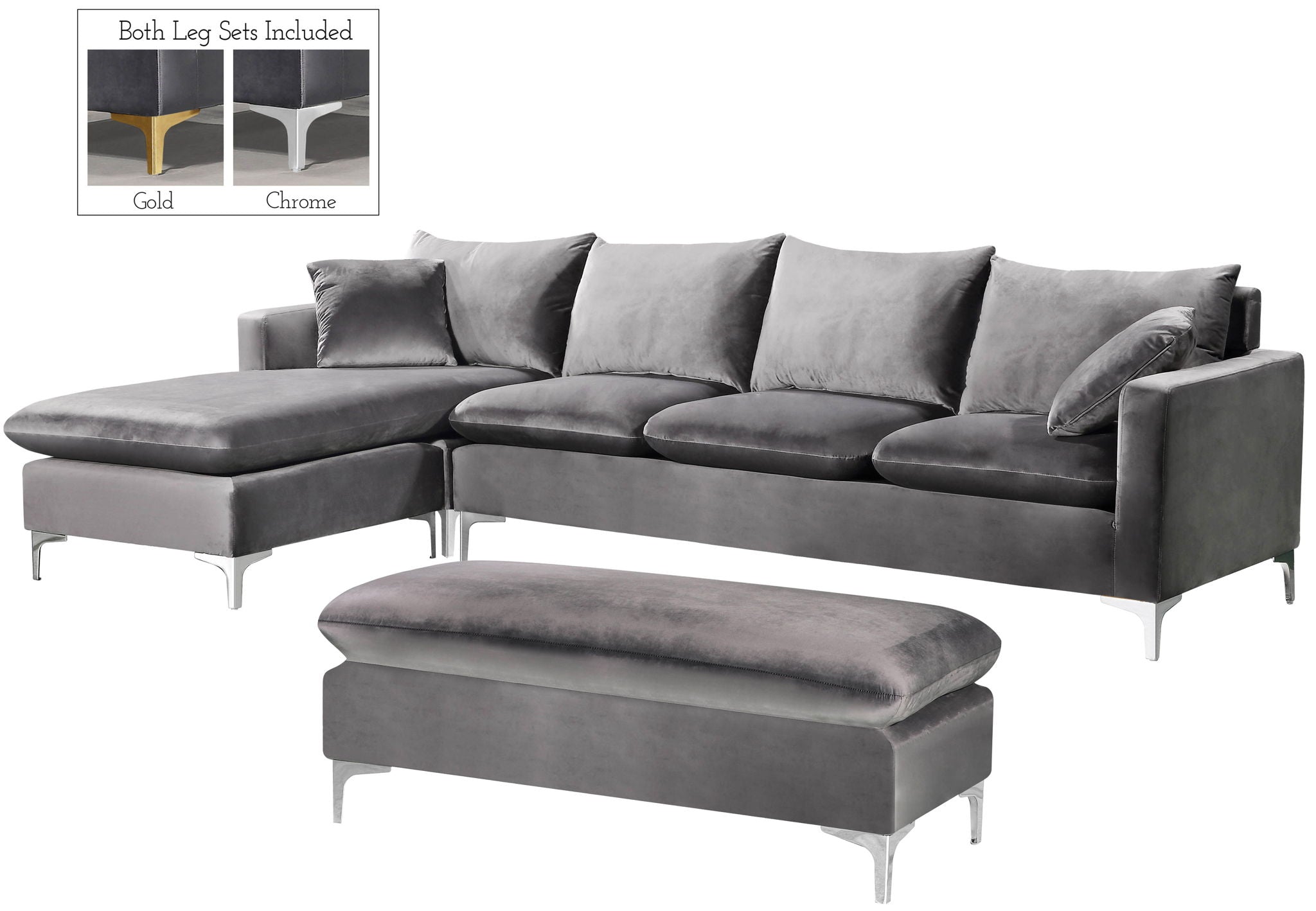 Naomi - Reversible Sectional - Urban Living Furniture (Los Angeles, CA)