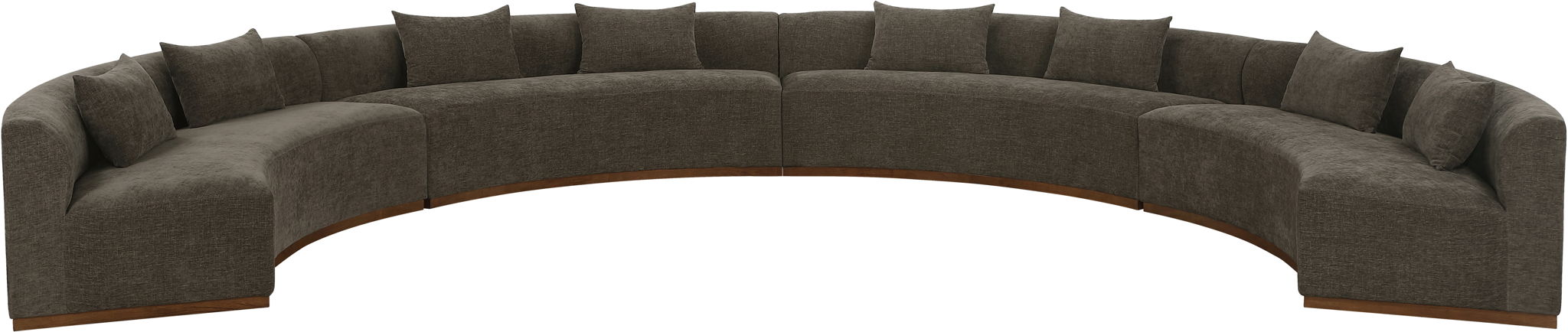 Avanti - Chenille Fabric Upholstered 4 Piece Modular Sectional - Urban Living Furniture (Los Angeles, CA)