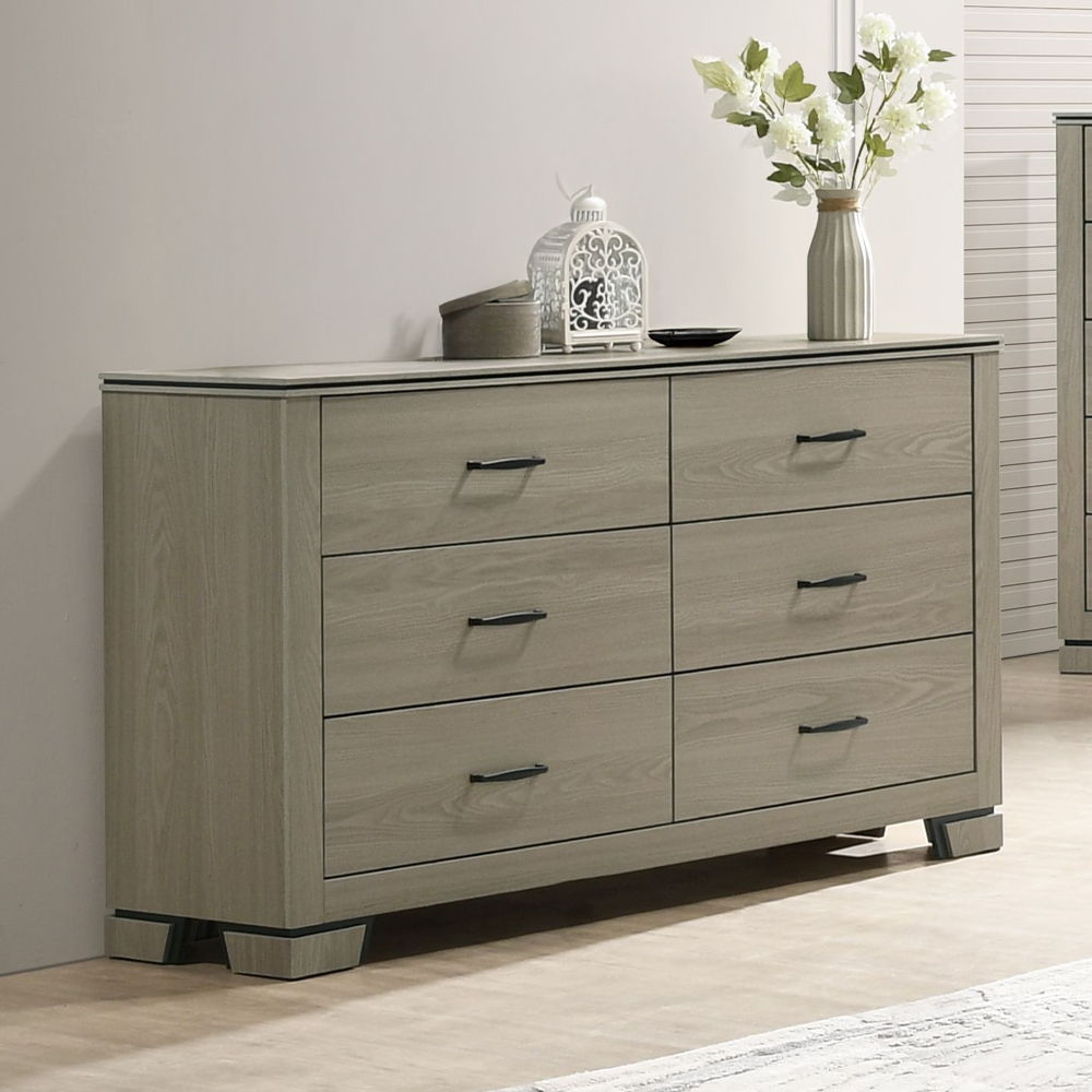 Joanna - Dresser - Weathered Gray - Urban Living Furniture (Los Angeles, CA)