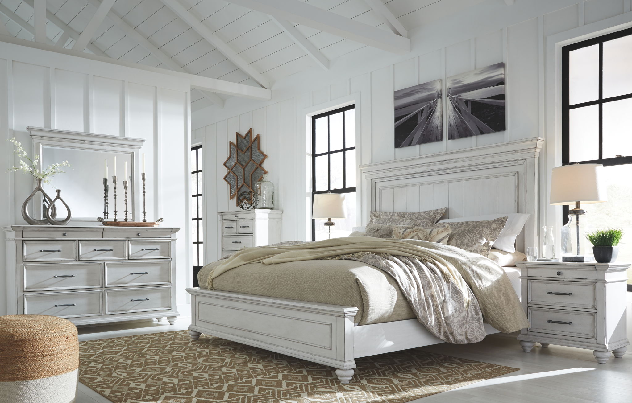 Kanwyn - Panel Bedroom Set - Urban Living Furniture (Los Angeles, CA)