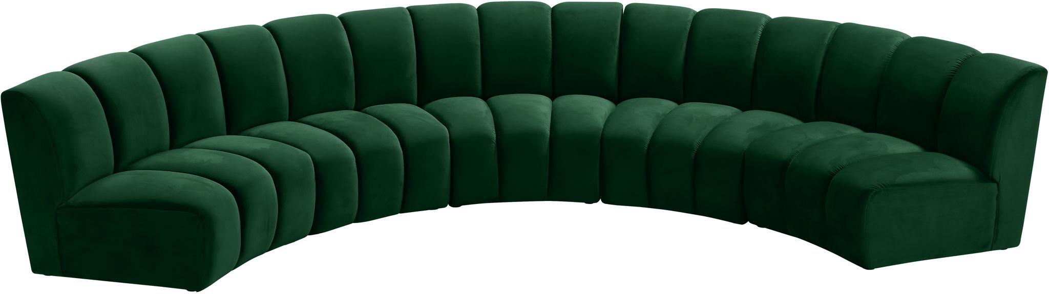 Infinity - 5 Piece Velvet Modular Sectional - Urban Living Furniture (Los Angeles, CA)