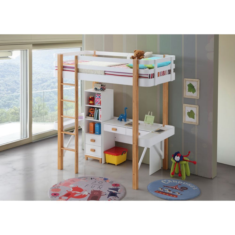 Rutherford - Bookshelf - White & Natural - Urban Living Furniture (Los Angeles, CA)