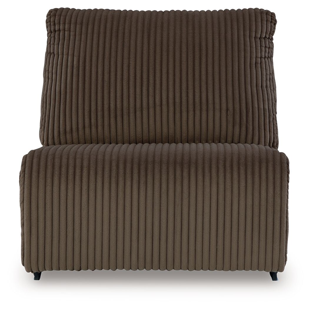 Top Tier - Chocolate - Armless Chair - Urban Living Furniture (Los Angeles, CA)