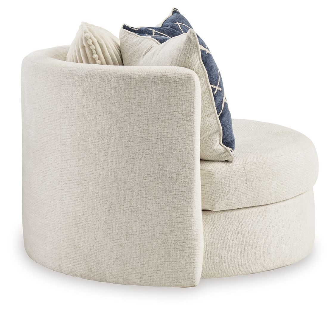 Padova - Ivory - Swivel Accent Chair - Urban Living Furniture (Los Angeles, CA)