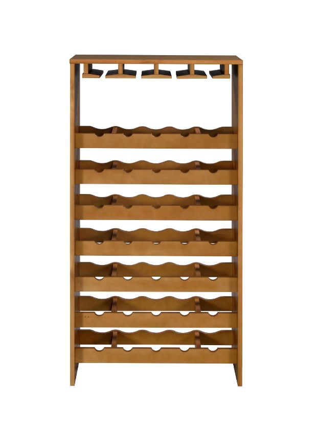 Hanzi - Wine Cabinet - Oak Finish - Urban Living Furniture (Los Angeles, CA)