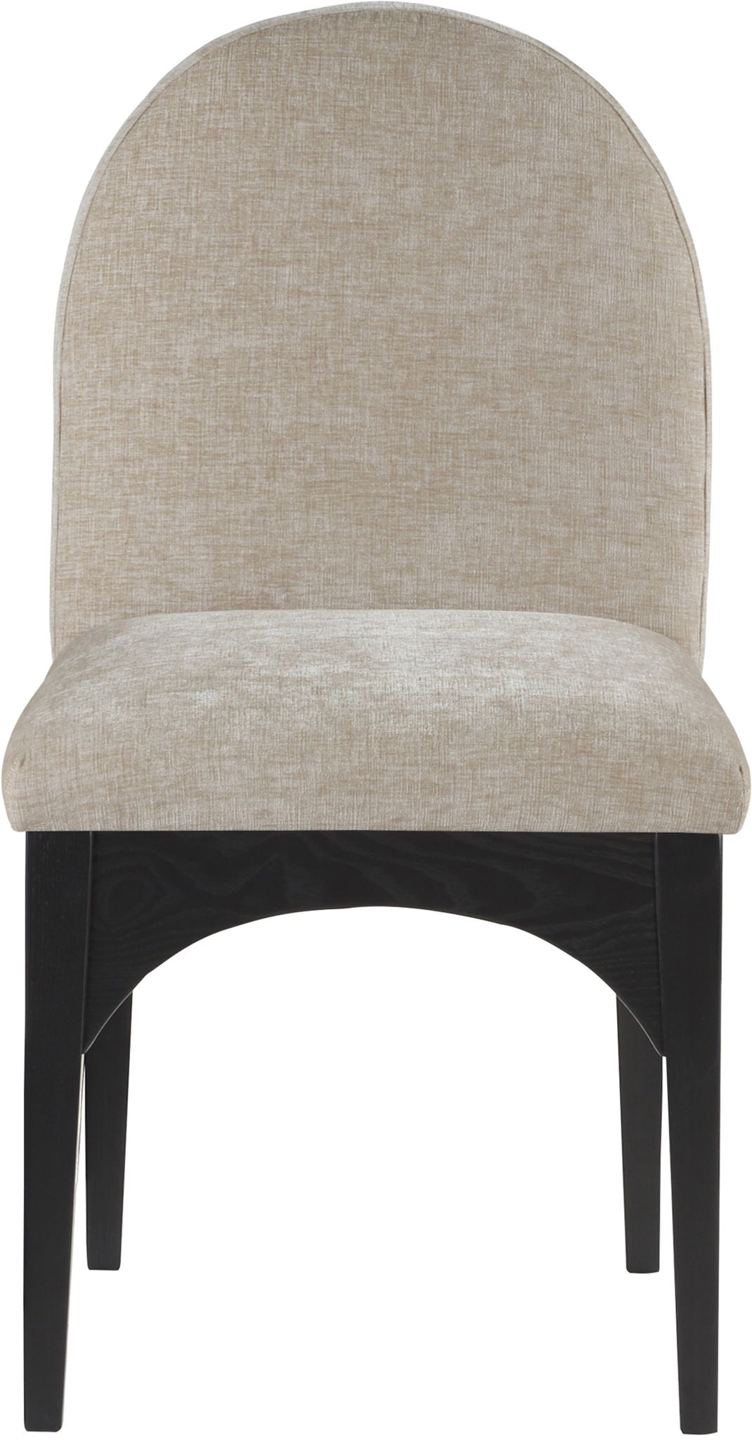 Waldorf - Chenille Dining Side Chair With Black Legs - Urban Living Furniture (Los Angeles, CA)