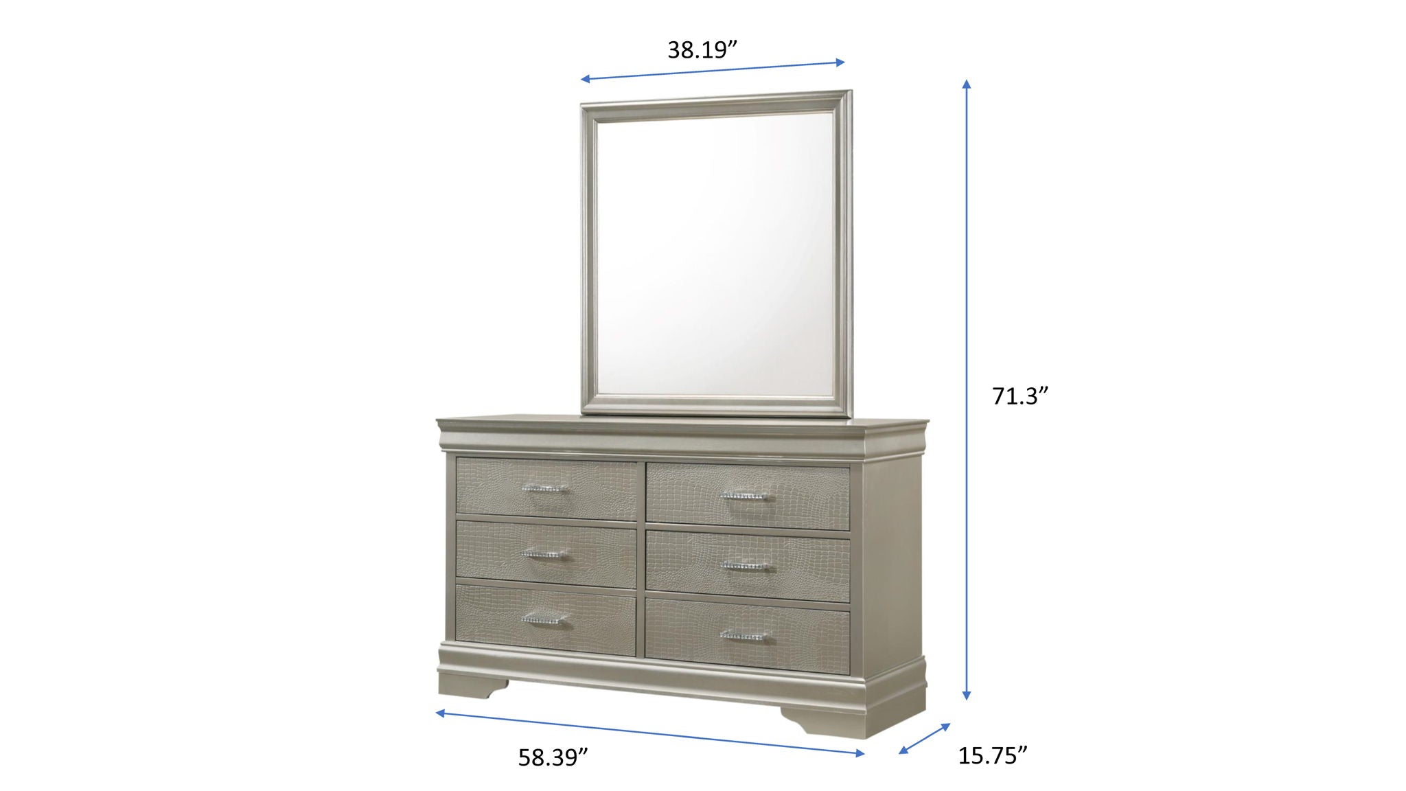 Amalia - Dresser - Urban Living Furniture (Los Angeles, CA)