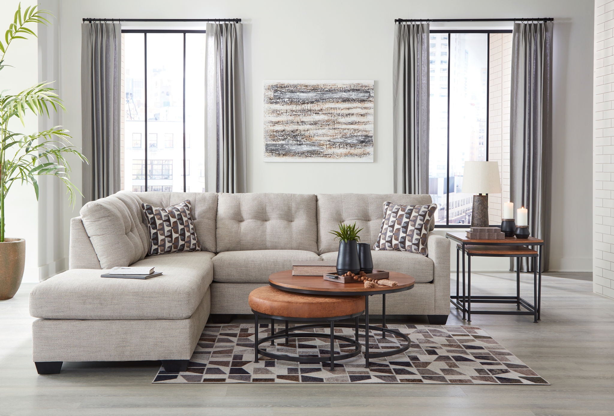 Mahoney - Sectional - Urban Living Furniture (Los Angeles, CA)