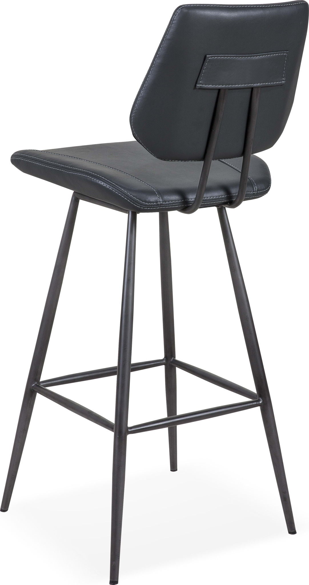 Crossroads - Vinson Modern Swivel Bar Stool (Set of 2) - Cobalt