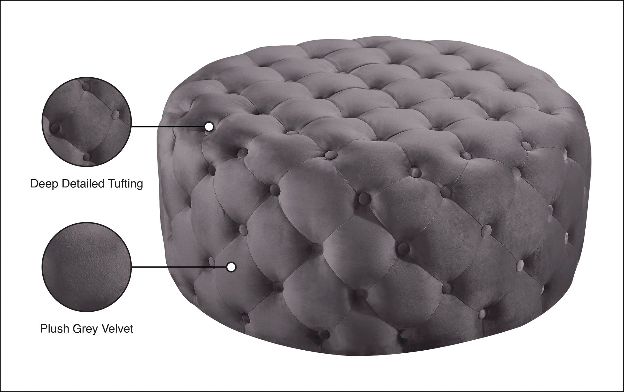 Addison - Bench Ottoman - Urban Living Furniture (Los Angeles, CA)